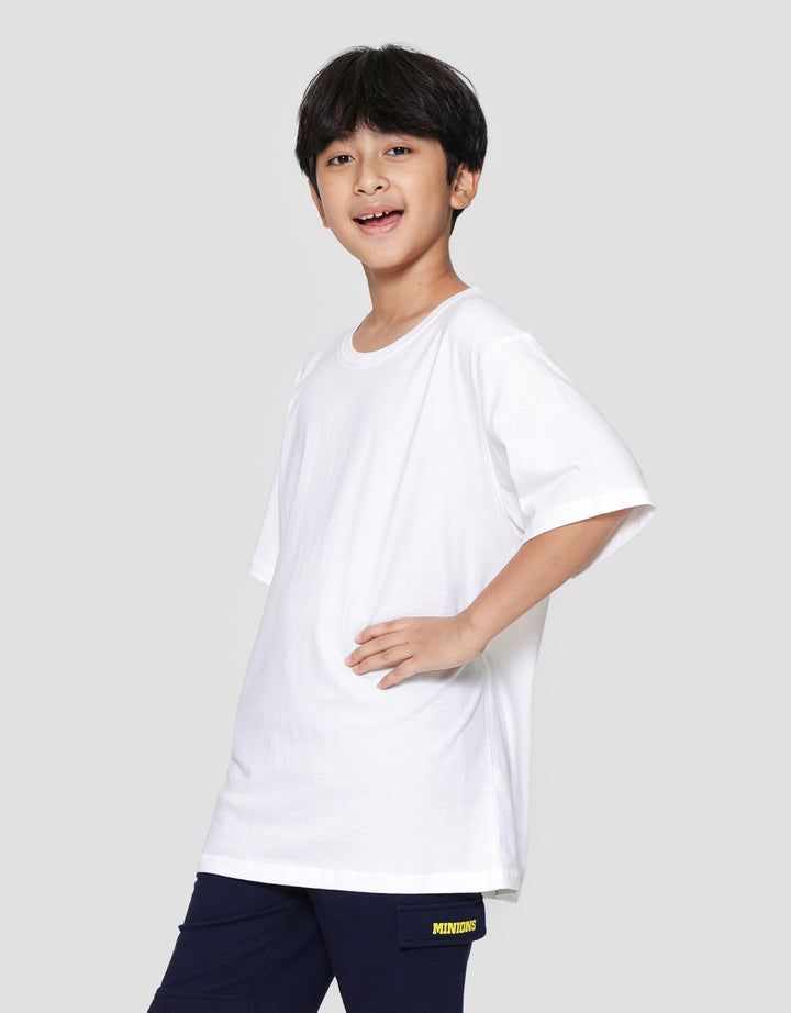 Nevada Solid Kaos Anak Laki-laki