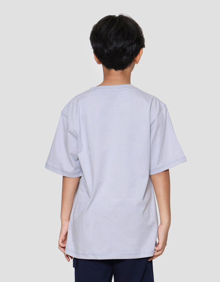 Nevada Solid Kaos Anak Laki-laki