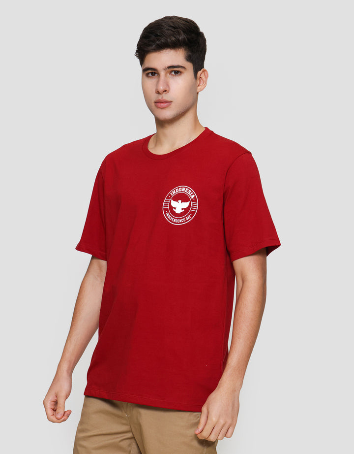 Aos Theme Independence Day 2025 Garuda Round Kaos Pria