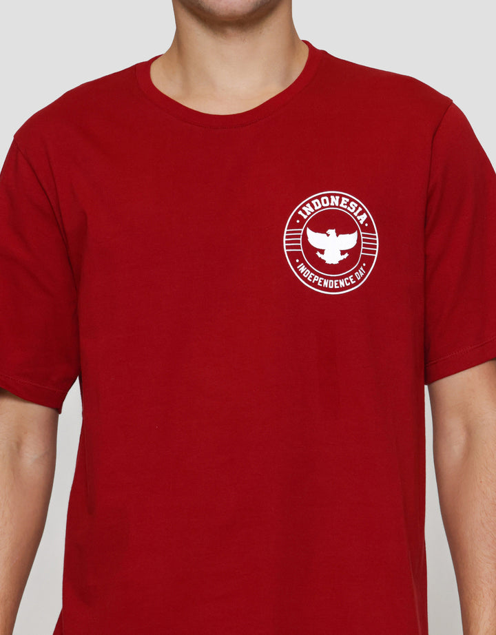 Aos Theme Independence Day 2025 Garuda Round Kaos Pria