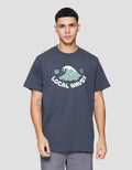 Aos Theme Rock Star Text Local Waves Kaos Pria