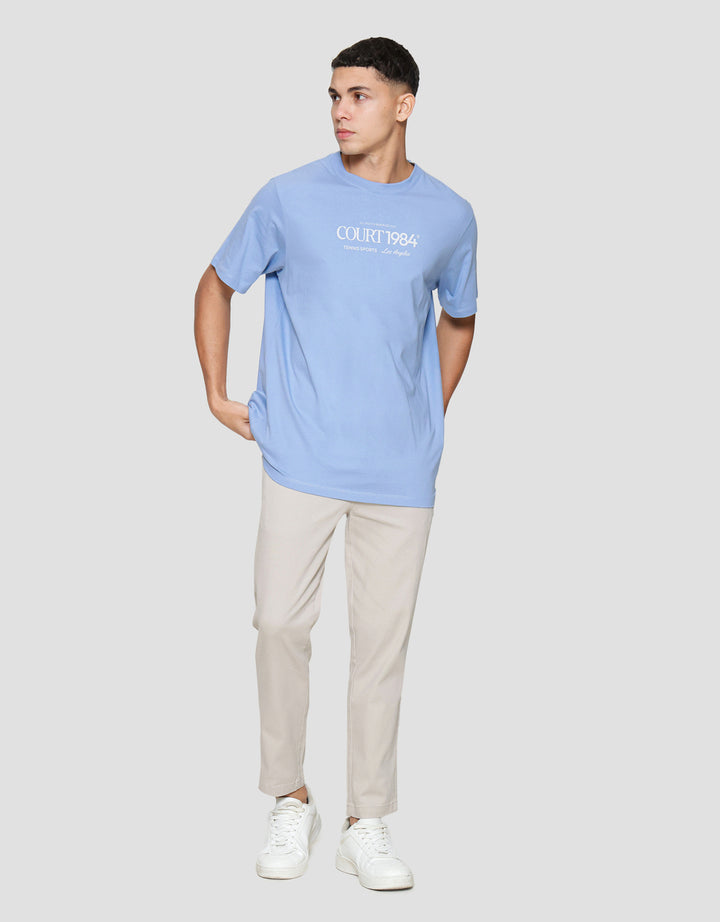 Aos Theme Popular Wording Court Kaos Pria