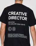 Aos Theme Popular Wording Creative Director Kaos Pria