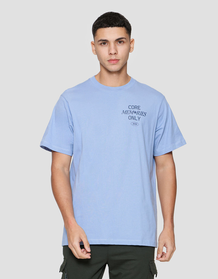 Aos Theme Popular Wording Memories Kaos Pria