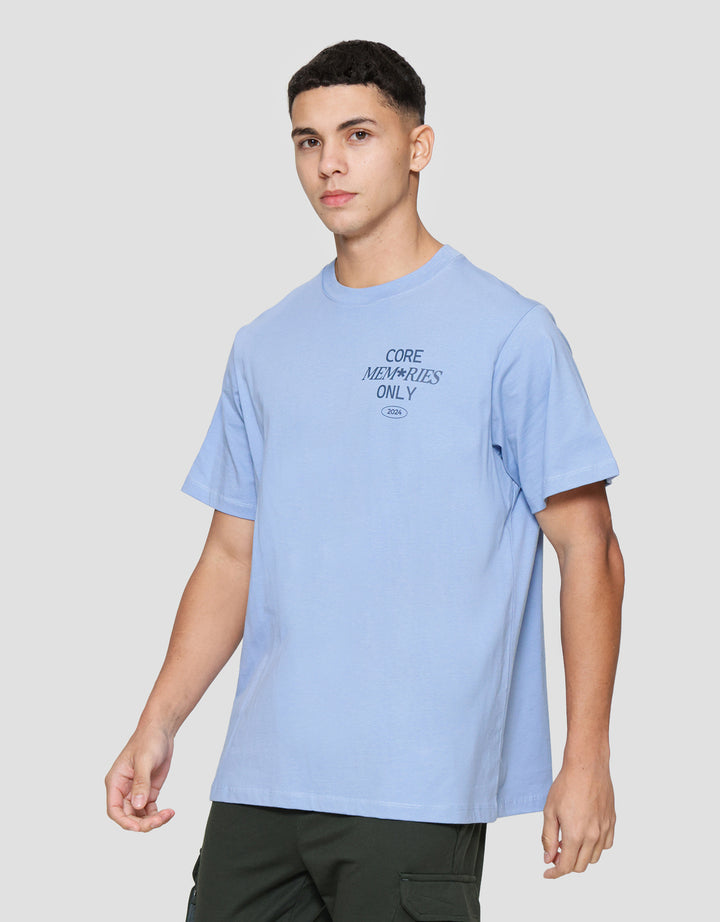 Aos Theme Popular Wording Memories Kaos Pria