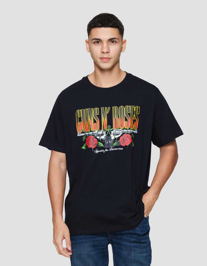 Aos Universal Music Theme Rock Star Guns N' Roses Two Kaos Pria