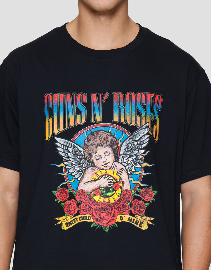 Aos Universal Music Theme Rock Star Guns N' Roses Kaos Pria