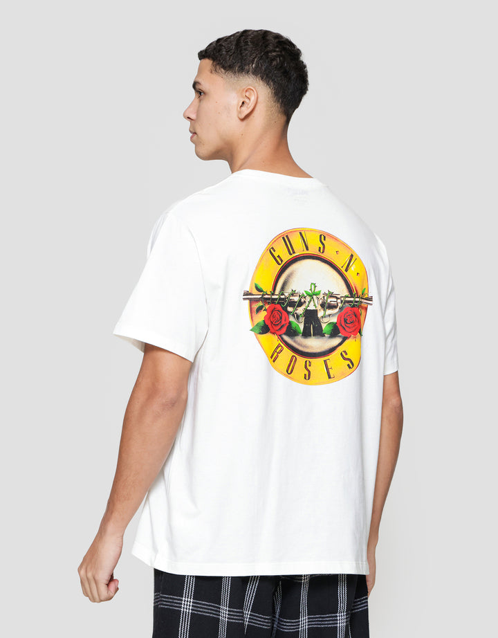 Aos Universal Music Theme Rock Star Guns N' Roses Round Kaos Pria