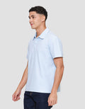 Cole Fancy Solid Popcorn Reverse Kaos Polo Pria