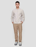 COLE KNIT OTTOMAN COMB JAKET PRIA