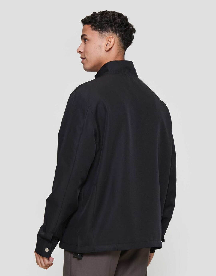 Cole Micro Basic Highneck Jaket Pria