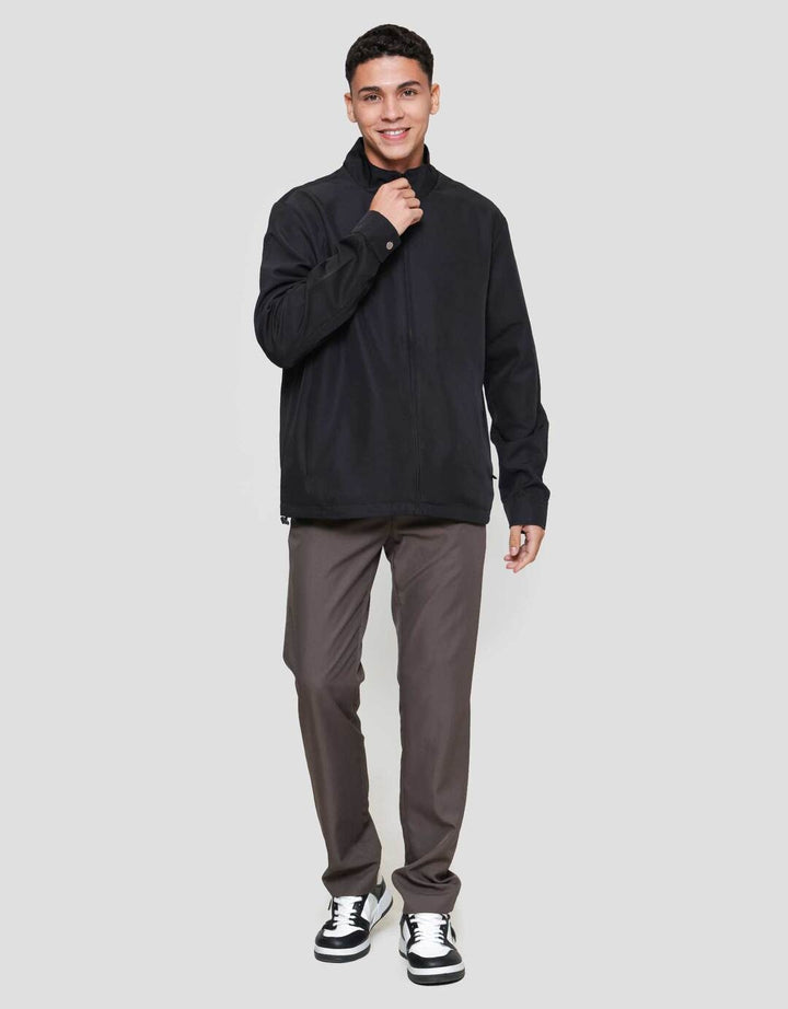 Cole Micro Basic Highneck Jaket Pria