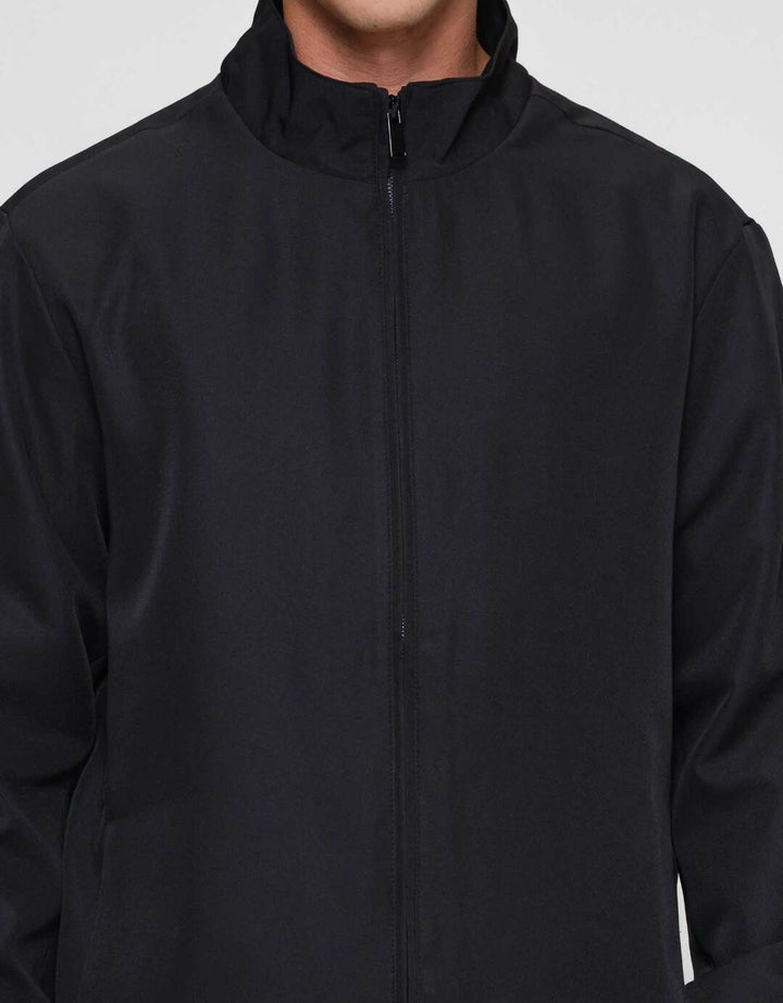 Cole Micro Basic Highneck Jaket Pria