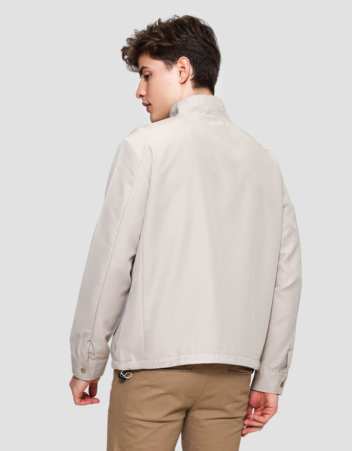 Cole Micro Basic Highneck Jaket Pria