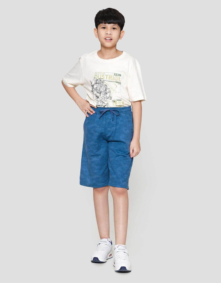 Nevada Knit Terry Print Tribal Celana Pendek Anak Laki-laki