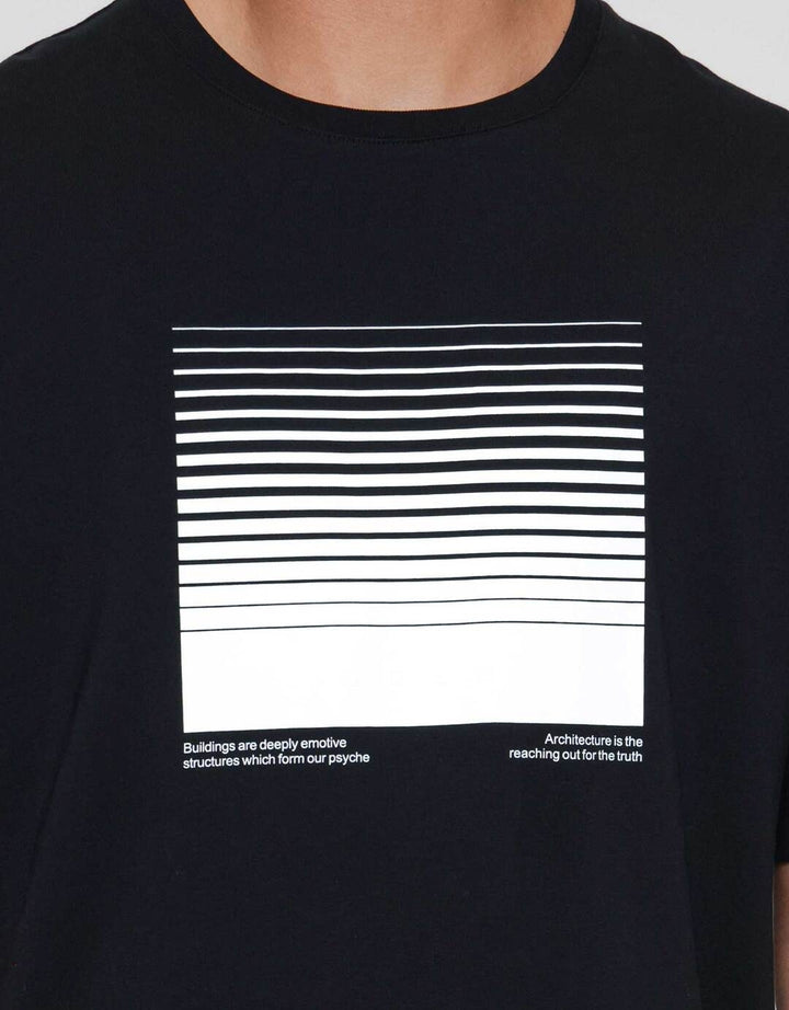 Cole Graphic Gradation Lines Cole Kaos Pria