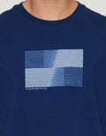 Cole Graphic Gradation Lines Kaos Pria