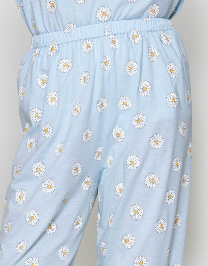Little M Flower Setelan Piyama Anak Perempuan