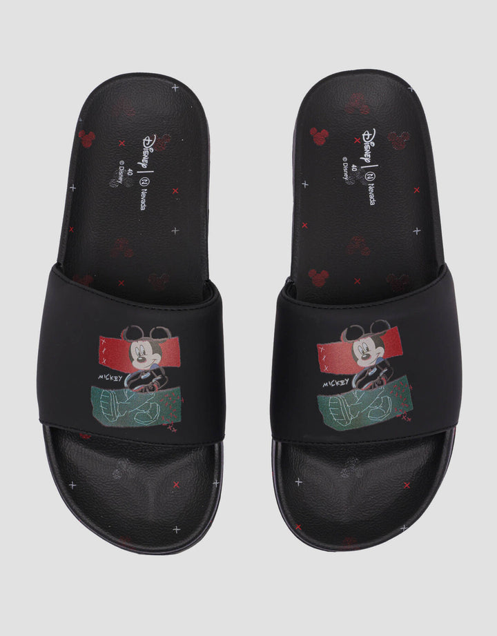 Disney Print Mickey Sandal Slipper Wanita