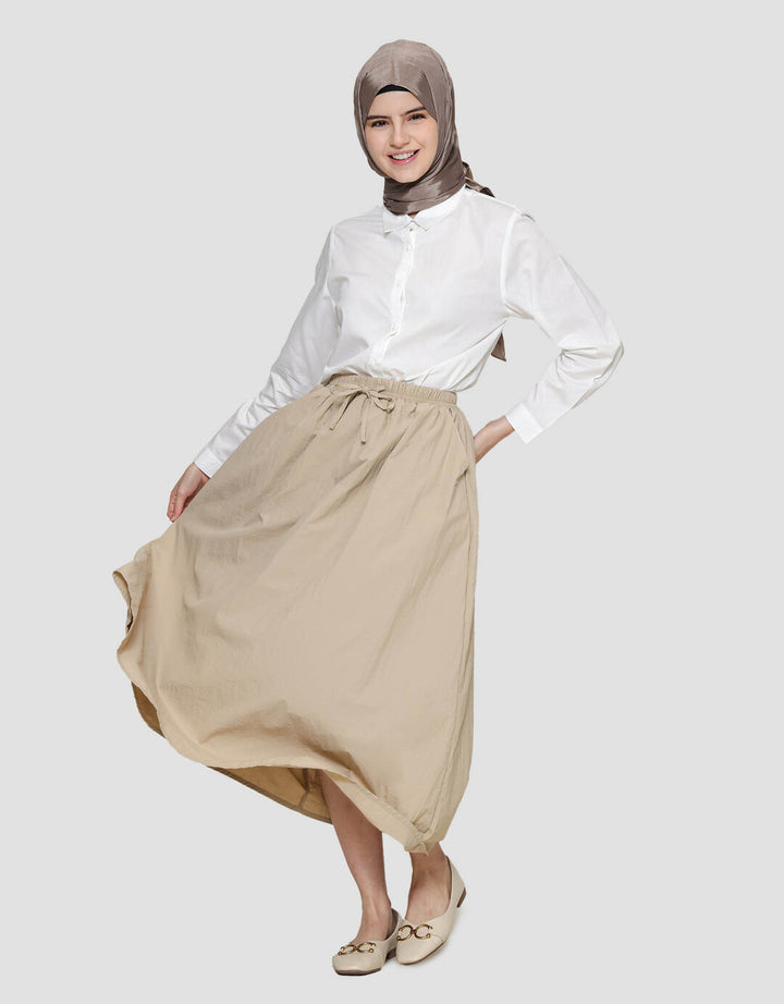 Annisa Full Elastic Parachute Rok Panjang Wanita