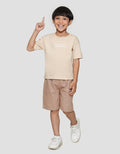 Little M Everyday Anywhere Print Kaos Lengan Pendek Anak Laki-laki