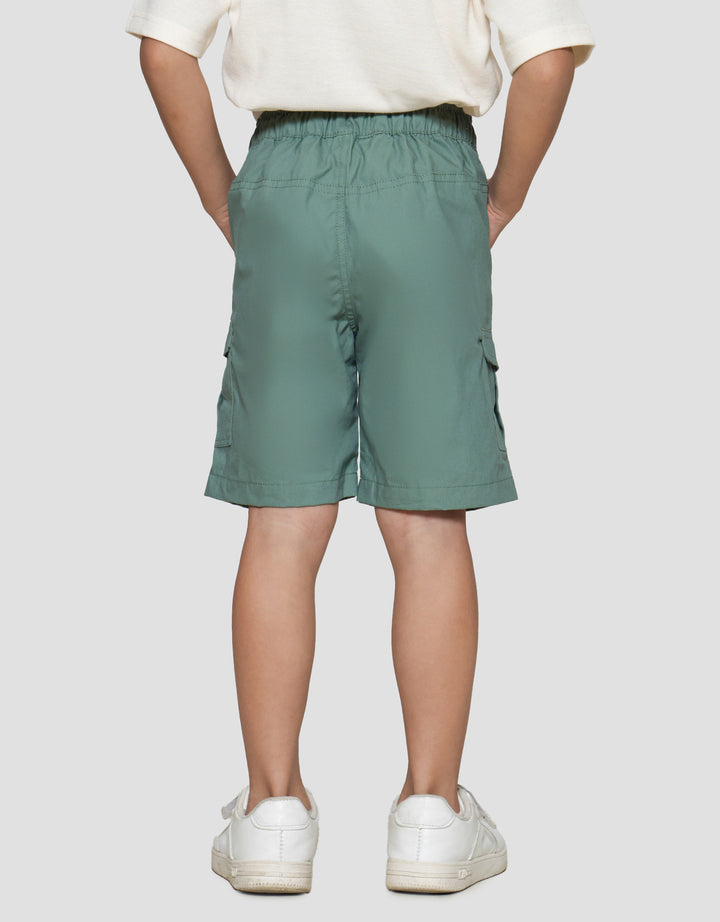 Little M Crop Woven Celana Pendek Anak Laki-laki