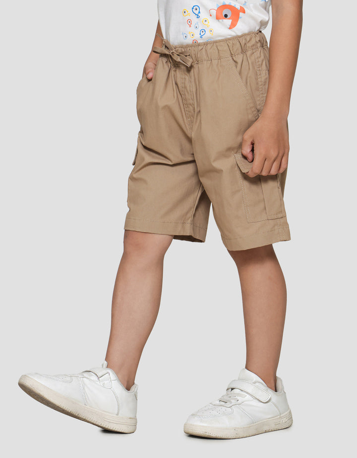 Little M Crop Woven Celana Pendek Anak Laki-laki