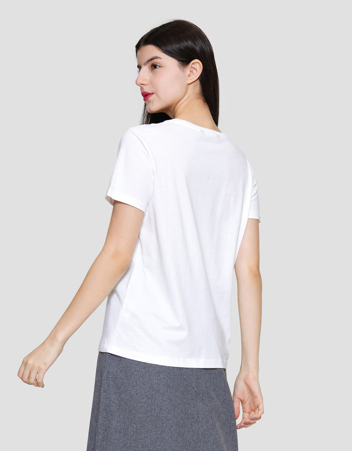 Connexion Enzim Kaos Lengan Pendek Wanita