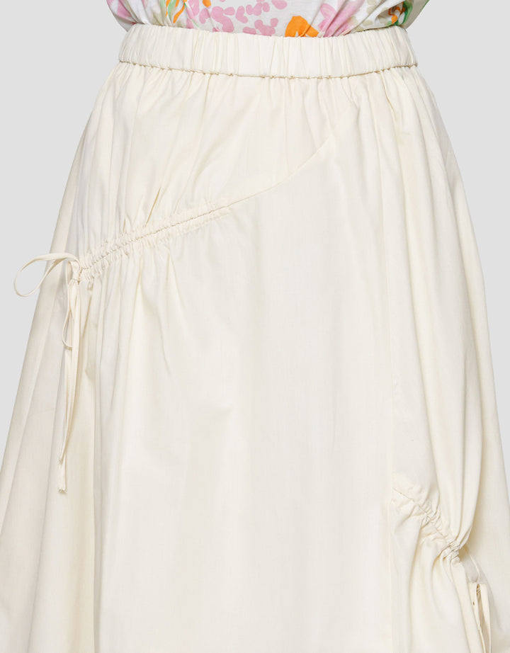 Connexion Drawstring Rok Midi Wanita