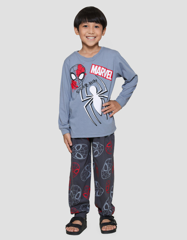 Marvel Spiderman Piyama Setelan Anak Laki-laki