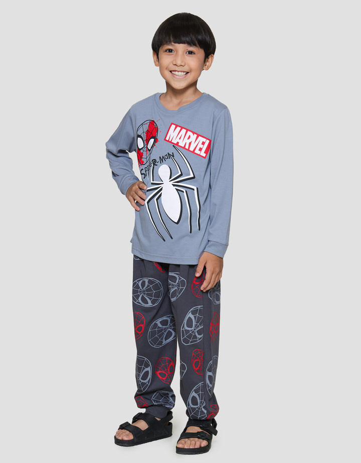 Marvel Spiderman Piyama Setelan Anak Laki-laki