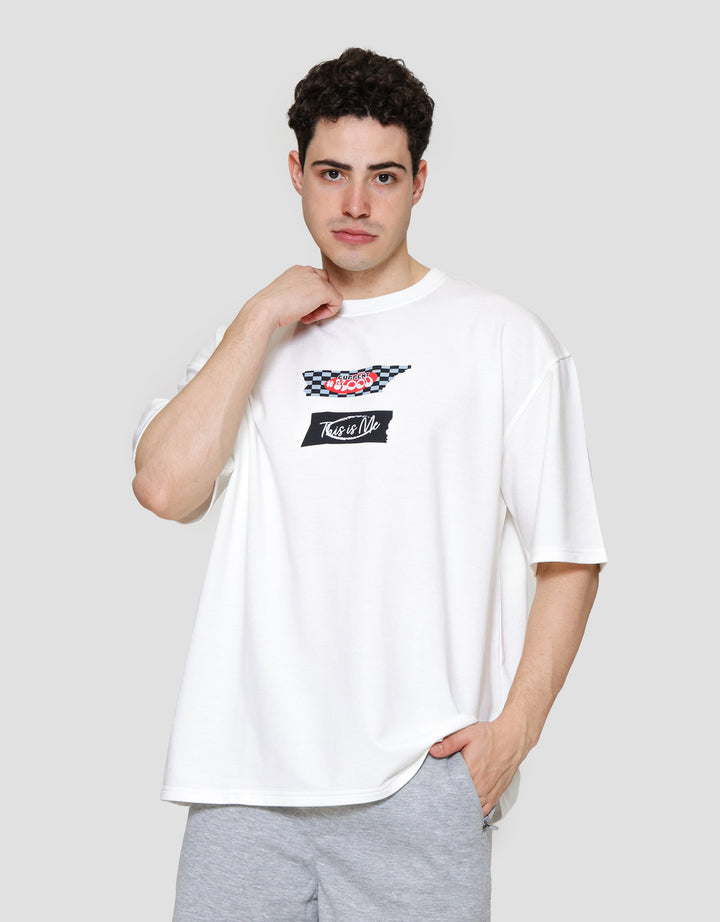 Disney Ts Os Keep Your Cool Print Kaos Lengan Pendek Pria