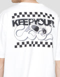 Disney Ts Os Keep Your Cool Print Kaos Lengan Pendek Pria