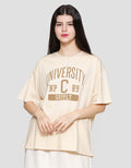 Nevada Comb University Kaos Oversize Wanita