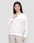 Nevada Reg French Stripe Sweater Wanita