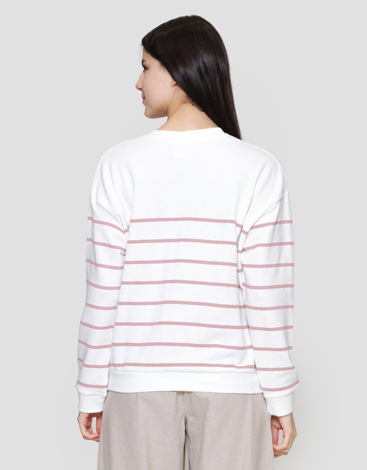 Nevada Reg French Stripe Sweater Wanita