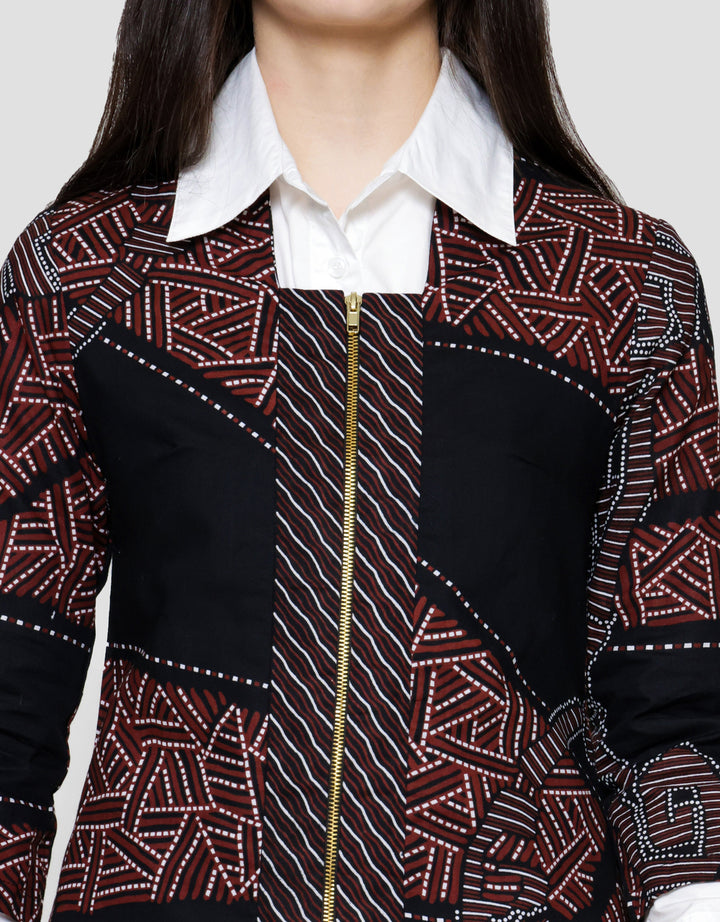 Arjuna Weda Batik Gelaran Titik Sewu Blouse Wanita