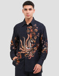 Arjuna Weda Manuk Mekar Kemeja Batik Pria