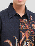 Arjuna Weda Manuk Mekar Kemeja Batik Pria