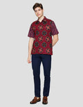 Arjuna Weda Hem Batik Lurik Jlmaprang Pria