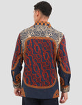 Arjuna Weda Parang Kawung Kemeja Batik Pria