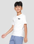 Character Batman Logo Print Kaos Anak Laki-laki