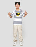 Character Batman Salur Logo Handuk Kaos Anak Laki-laki
