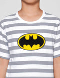 Character Batman Salur Logo Handuk Kaos Anak Laki-laki
