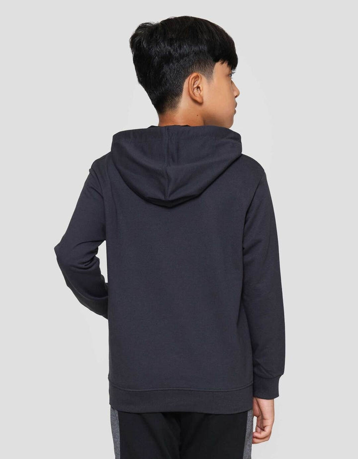 Character Batman Logo Handuk Sweater Anak Laki-laki