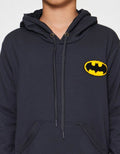 Character Batman Logo Handuk Sweater Anak Laki-laki