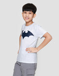 Character Bb Batman Logo Kaos Anak Laki-laki
