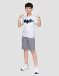 Character Bb Batman Logo Kaos Anak Laki-laki