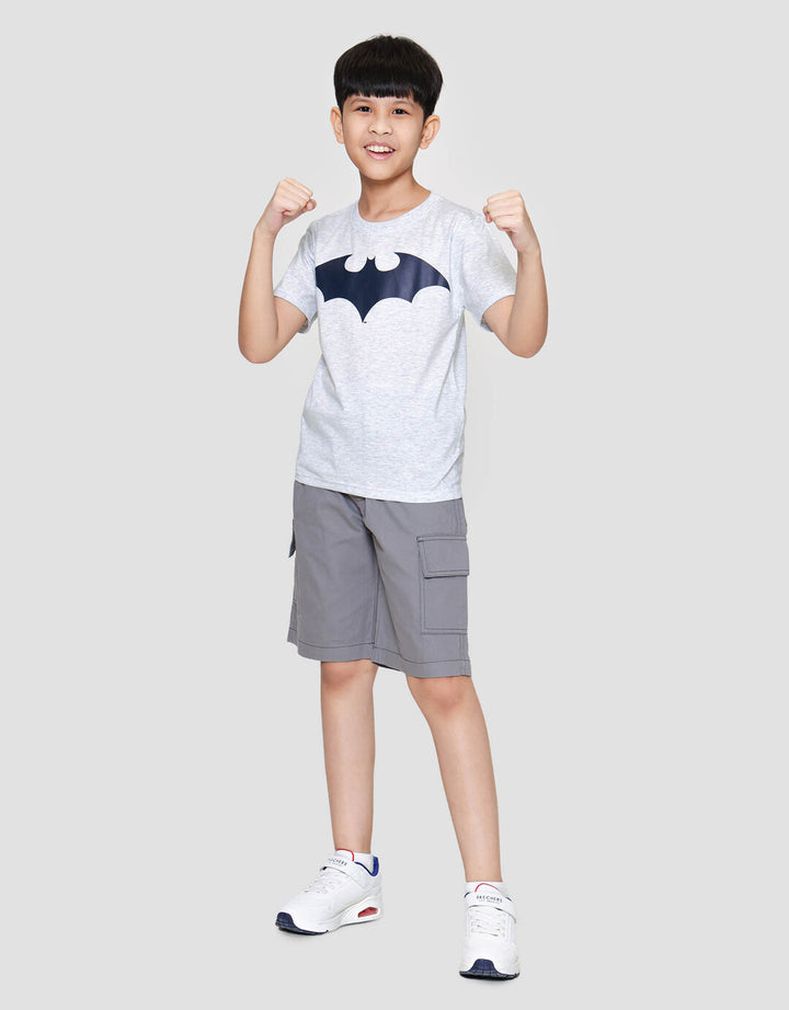 Character Bb Batman Logo Kaos Anak Laki-laki