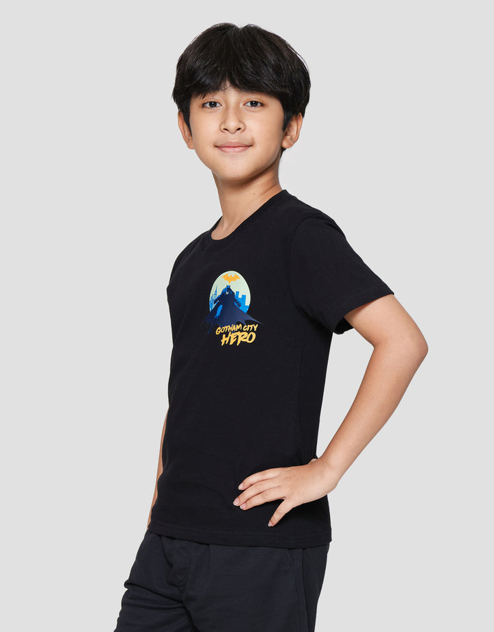 Character Batman Logo Dpn Kaos Anak Laki-laki